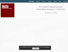 Tablet Screenshot of macsimltd.com
